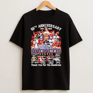 66th Anniversary Denver Broncos 1960 2026 Team Players Shirt
